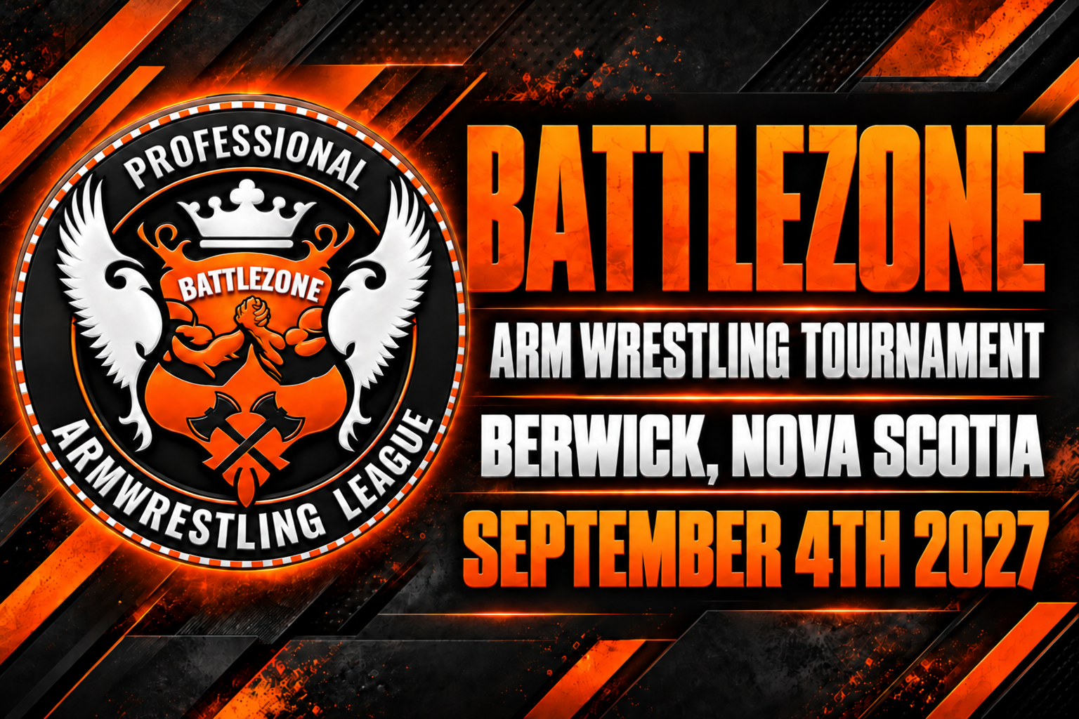 Battlezone Tournament — Berwick, Nova Scotia — September 4th, 2027
